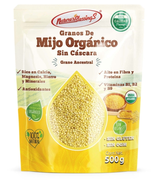 Nb Granos De Mijo Orgánico 500 gr.