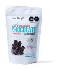 NATSHOP CHOCOLATE KETO SIN AZUCAR SAL DEL HIMALAYA 250 G