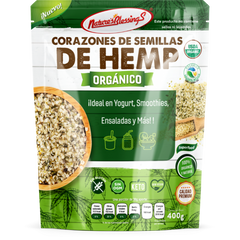 NB CORAZONES DE SEMILLAS DE HEMP ORGANICO 400 G