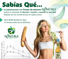 VINAGRE DE MANZANA NONO BIU 500 ML