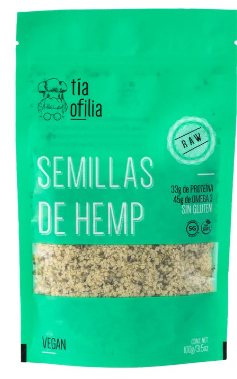 TIA OFILIA HEMP SEEDS 100 G