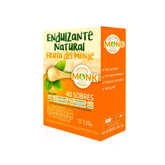 Monk Endulzante Natural Fruta Del Monje 40 Sobres 120 gr.
